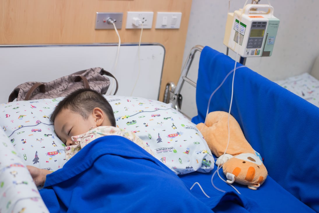 Children in hospital